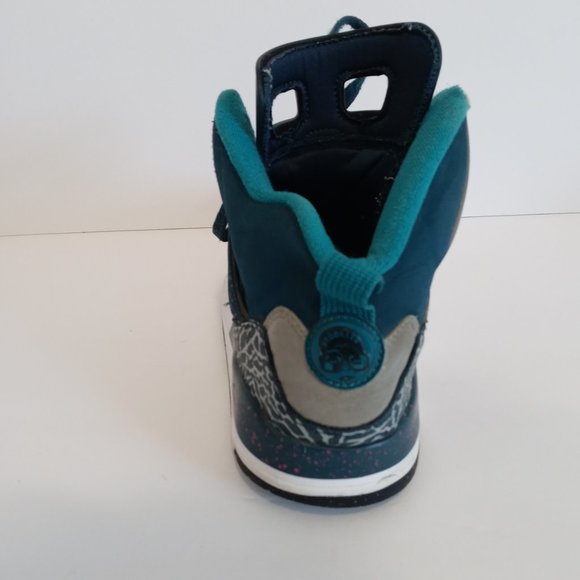 Jordan Spizike Space Blue Sneakers - Picture 8 of 13